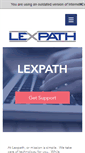 Mobile Screenshot of lexpath.com